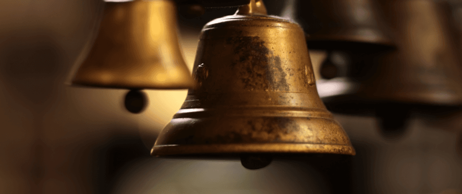 Check-in desk with festive decorations